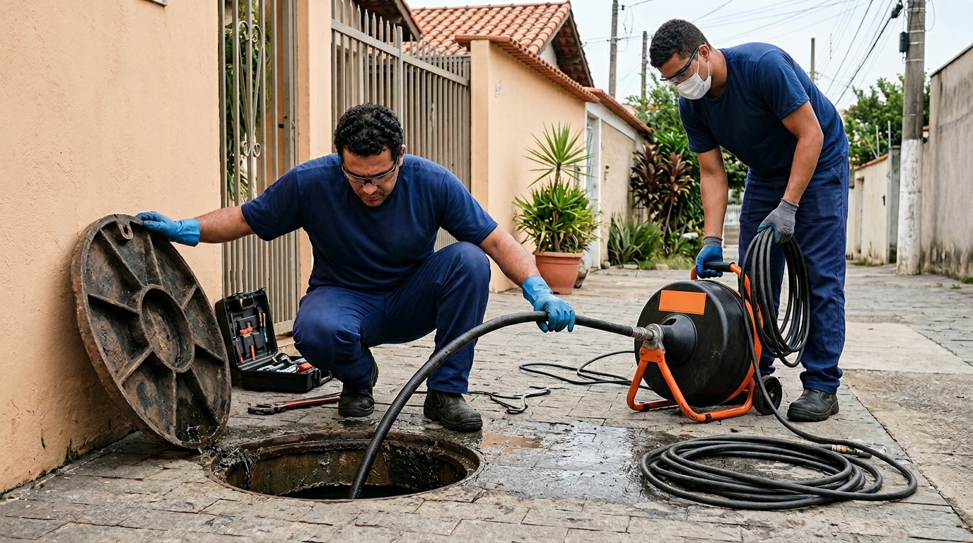 Desentupimento de Esgoto